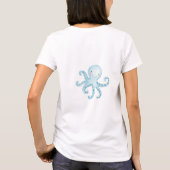 Under the Sea werdende Mutter Baby Shower T-Shirt (Rückseite)