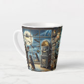 Under the Silver Moon: The Vinyl Archivist and His Milchtasse (Linke Ecke)