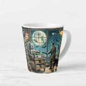 Under the Silver Moon: The Vinyl Archivist and His Milchtasse (Rechte Ecke)