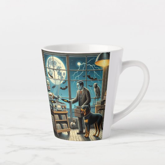 Under the Silver Moon: The Vinyl Archivist and His Milchtasse (Rechts)