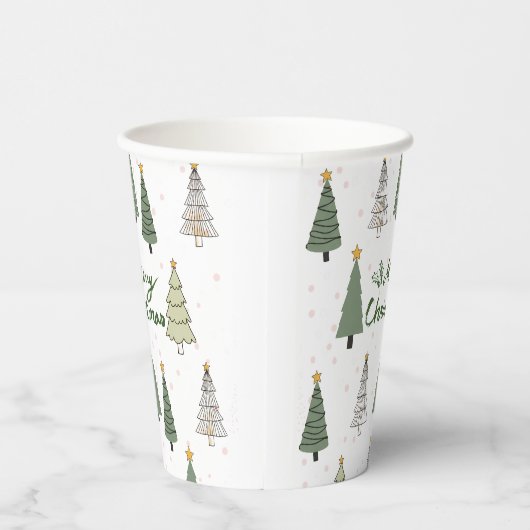 Under the Snowy Trees – Christmas Pappbecher (Rechts)