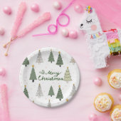 Under the Snowy Trees – Christmas Pappteller (Party)