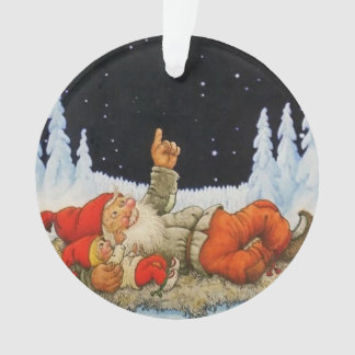 "Under the Stars" Gnomes von Jenny Nystrom Ornament