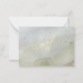 "Under the Waves": Original Abstrakte Note Card Mitteilungskarte (Vorderseite)