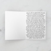 Under the Weather Get Well card Karte (Innenseite)