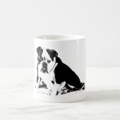 Underbite Attitude, Bold B&W Kaffeetasse (Mittel)