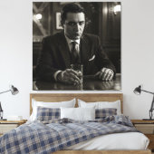 Undercover Detective, 1920s von Natasha Us Leinwanddruck (Insitu (Schlafzimmer))