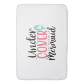Undercover Mermaid Badematte (Vorderseite Vertikal)