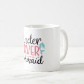 Undercover Mermaid Kaffeetasse (VorderseiteRechts)