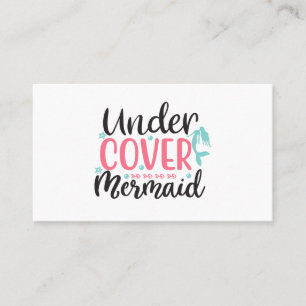Undercover Mermaid Visitenkarte
