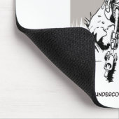Undercover Schabe Mousepad (Ecke)