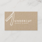 Undercut Visitenkarte (Vorderseite)