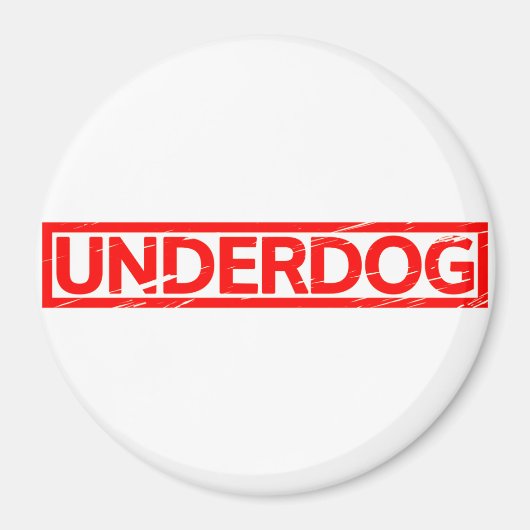 Underdog Briefmarke Magnet (Vorne)