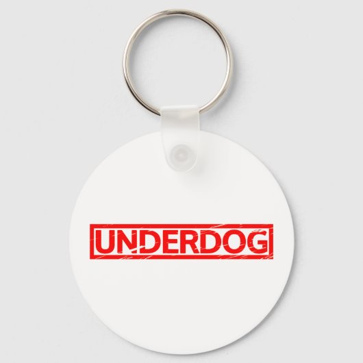 Underdog Briefmarke Schlüsselanhänger (Vorderseite)