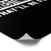 Underestimate Me That'll Be Fun Funny Sarcasm Quot Poster (Ecke)