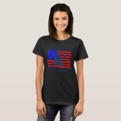 Underground Mining American Coal Miner American Co T-Shirt (Vorne ganz)