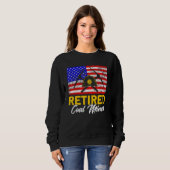 Underground Mining Retired American Coal Miner 1 Sweatshirt (Vorne ganz)