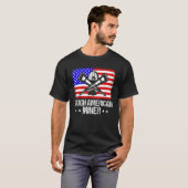 Underground Mining Tough American Miner American C T-Shirt (Vorne ganz)