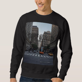 Underground Off Sweatshirt Streetwear Schwarz Männ