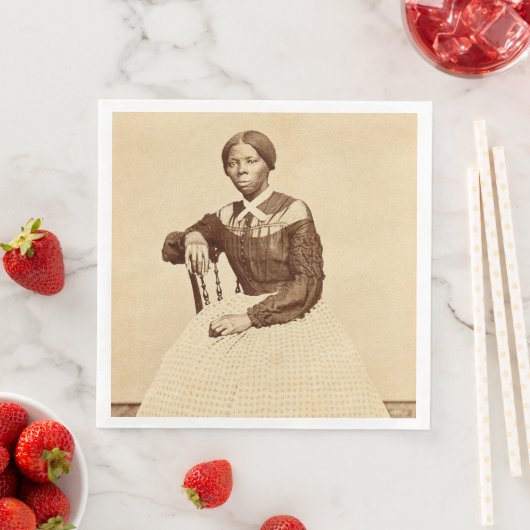 Underground Railroad Abolitionist Harriet Tubman Serviette (Beispiel)