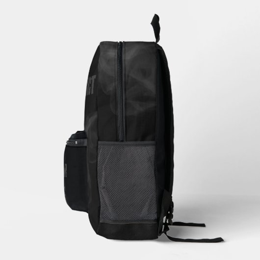 Underground Street Black Shadow Bag  Bedruckter Rucksack (Rechts)