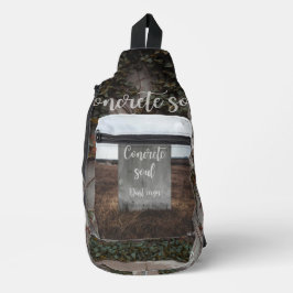 Underground Streetwear Crossbody Bag Concrete