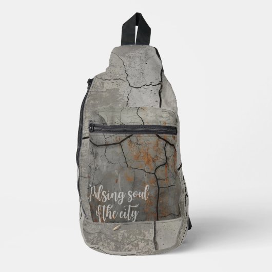 Underground Streetwear Crossbody Bag Concrete (Vorderseite)