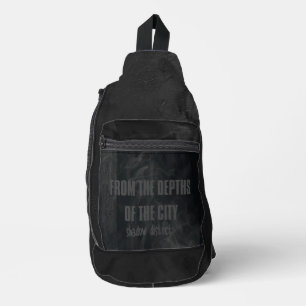 Underground Streetwear-Rucksack Schwarz Dark bag Crossbody Bag