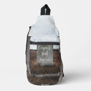 Underground Streetwear Umhängetasche Beton Crossbody Bag