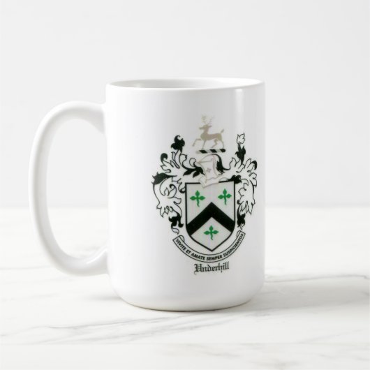 Underhill-Wappen Kaffeetasse (Links)