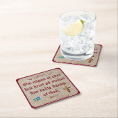 Underlägg — Bonad Rechteckiger Pappuntersetzer (Vor Ort)