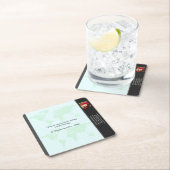 Underlägg — Connect, World Rechteckiger Pappuntersetzer (Vor Ort)