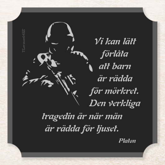 Underlägg — Ljusskygg Untersetzer (Vorderseite)