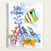 Undersea Cute Critters Daily Planner Planer (Vorderseite)