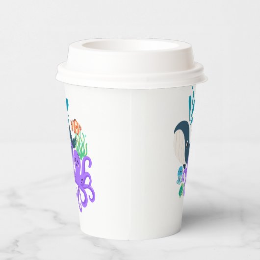 Undersea Friends Pappbecher (Rechts)