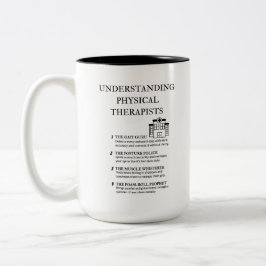 Understanding Physical Therapists Zweifarbige Tasse