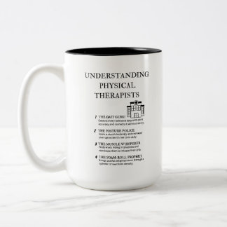 Understanding Physical Therapists Zweifarbige Tasse