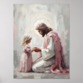 Understood and Loved, Christian Painting, Jesus an Poster (Vorne)