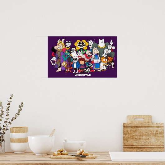 Undertale Adventure Poster (Küche)