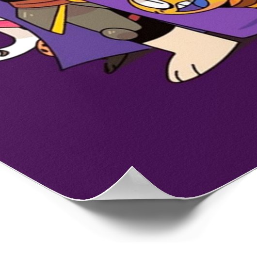 Undertale Adventure Poster (Ecke)