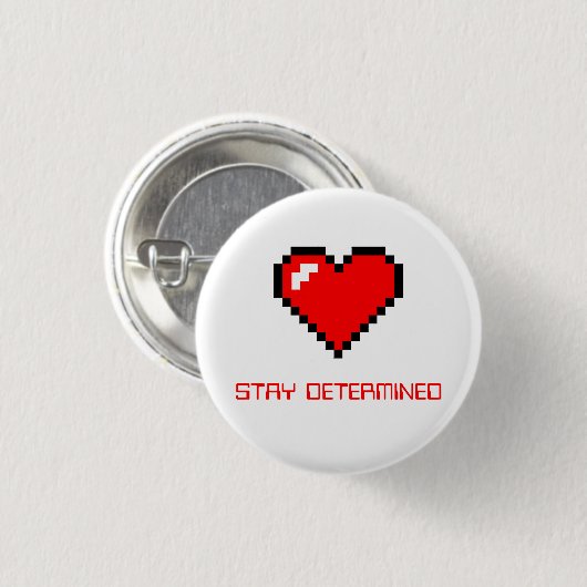 Undertale inspirierte Zitat 2 Button (Vorne & Hinten)