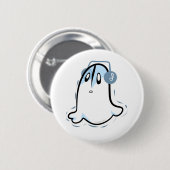 Undertale Napstablook Button (Vorne & Hinten)