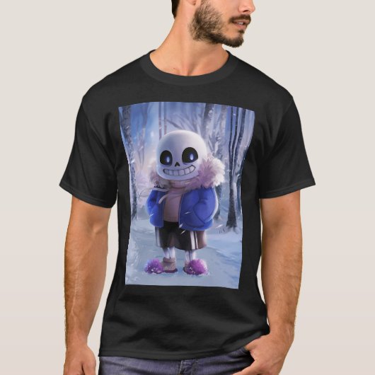 Undertale Sans T-Shirt (Vorderseite)