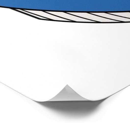 Undertale Sans Vector Poster (Ecke)