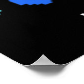 Undertale - Sie sind voll mit Entschlossenheit Poster (Ecke)