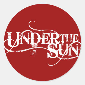 UnderTheSun - Aufkleber RED