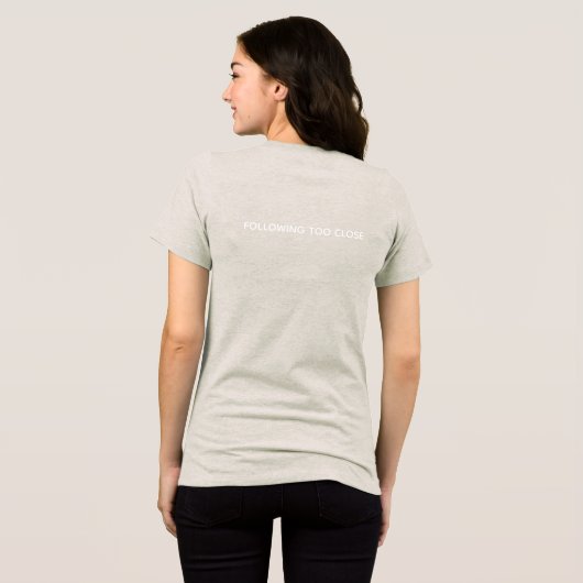 Undertoad-T-Shirt Tri-Blend Shirt (Rückseite voll)