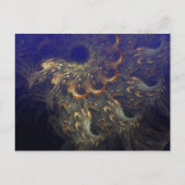 Undertow-Fraktal Postkarte (Vorderseite)