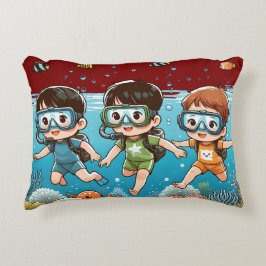 Underwater Adventure with Friends Dekokissen