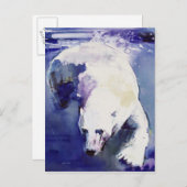 Underwater Bear 1999 Postkarte (Vorne/Hinten)